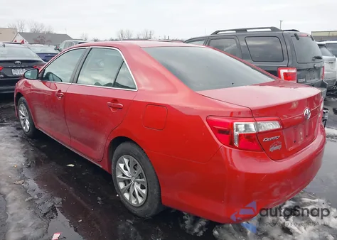 2013 Toyota Camry Le from USA, damaged, VIN 4T4BF1FK0DR278161